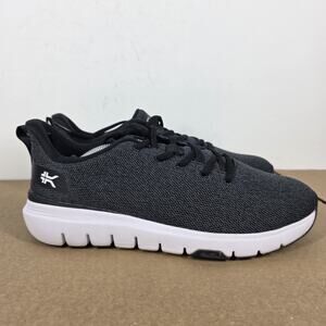 Kuru Flex Via Womens Gray And White Size 9.5 Athletic Orthotic Walking Shoes